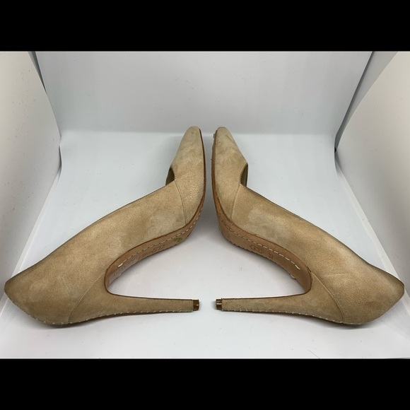 Alice & Olivia tan sided shoes size -38.5 - Picture 4 of 6